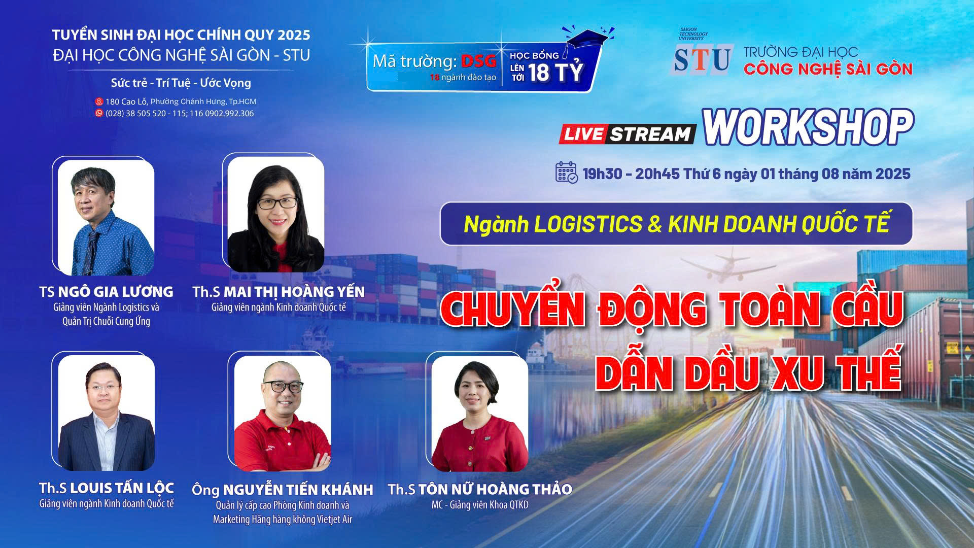 NGÀNH LOGISTICS & KINH DOANH QUỐC TẾ