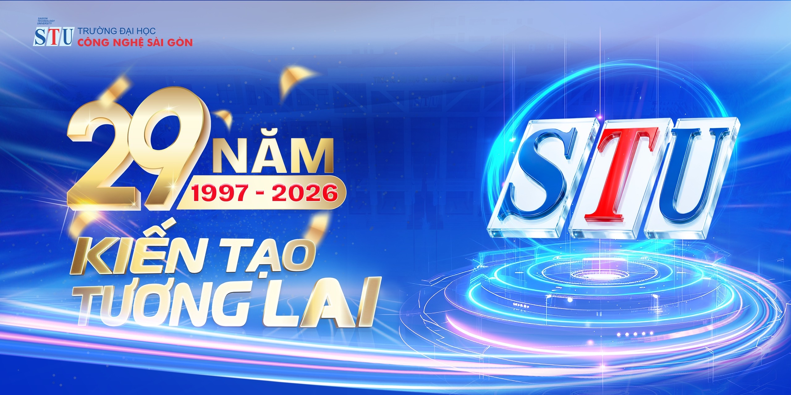 Trường ĐH Công nghệ Sài Gòn - Tuổi 29 với ước vọng vươn tầm