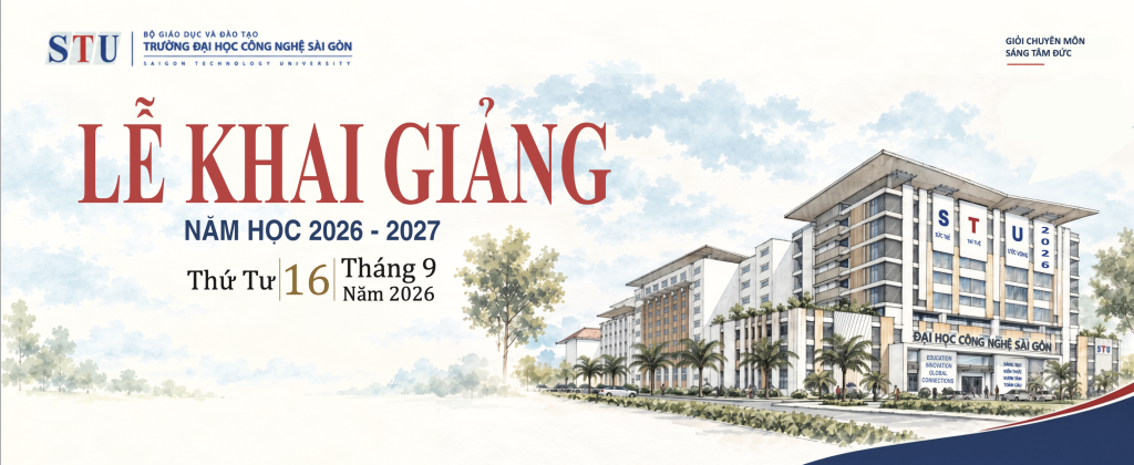 STU tổ chức Lễ khai giảng năm học 2026-2027